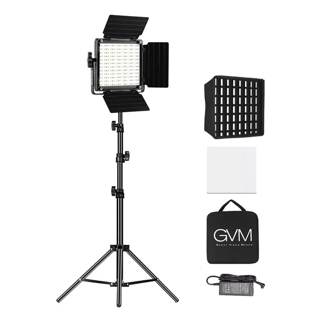 Luz Led Iluminación Gvm 800d Rgb Videos Profesionales Estudi