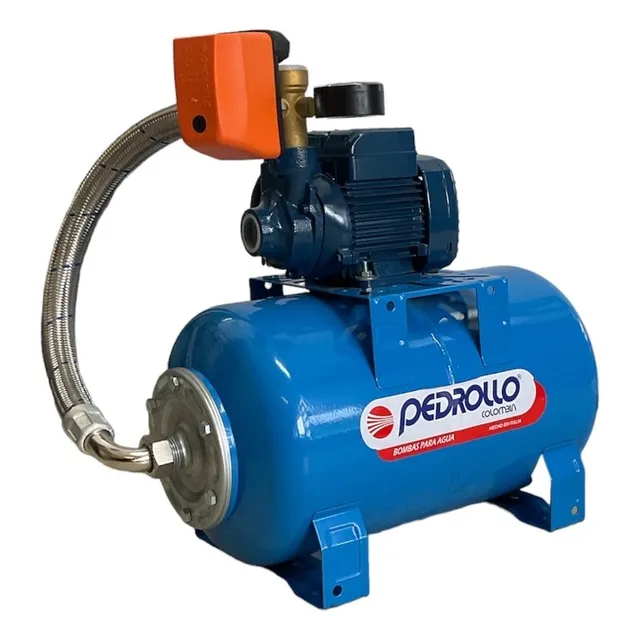 Hydrofresh Electrobomba Pkm60 0,5hp + Tanque Horizontal 24l