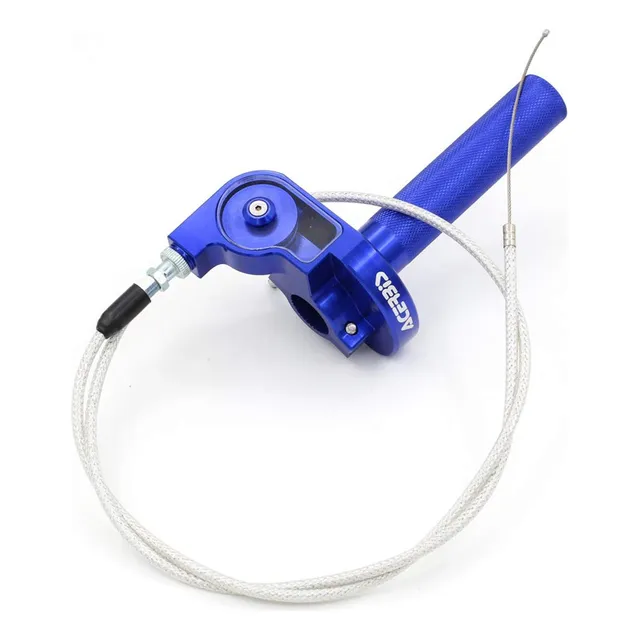 Throttle Grip Motorcycle 22mm Cnc Aluminum Quick Twiste...