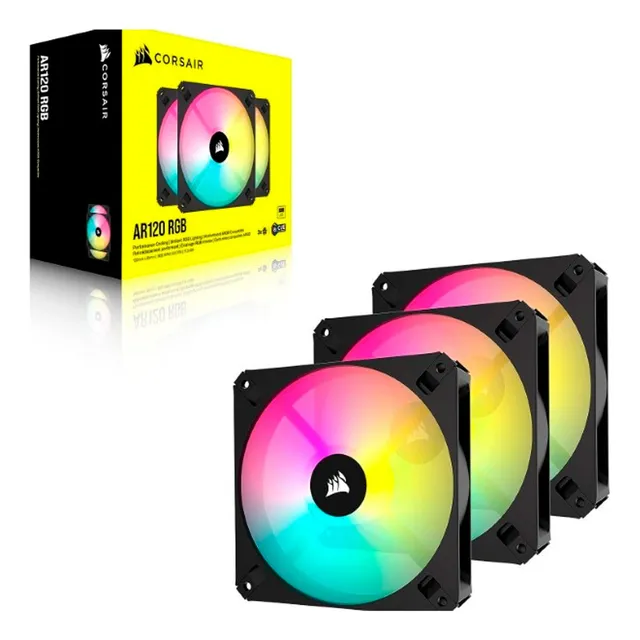 Ventilador Corsair iCUE AR120 ARGB Pwm 120mm