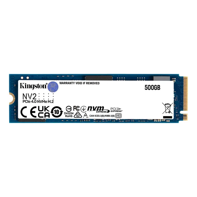 Unidad Solida Kingston M.2 Nv2 Nvme Pcie 500gb Gen 4x4 Color