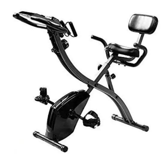 Bicicleta estática plegable BulbHead Slim Cycle color negro