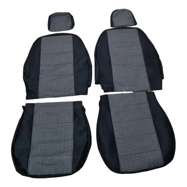 Juego Forros Tela- Paño Universal Para Carros 5 Puestos T7a