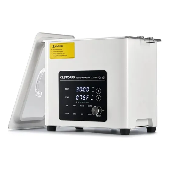 Creworks Limpiador Ultrasónico Digital De 3 Litros, Máquina