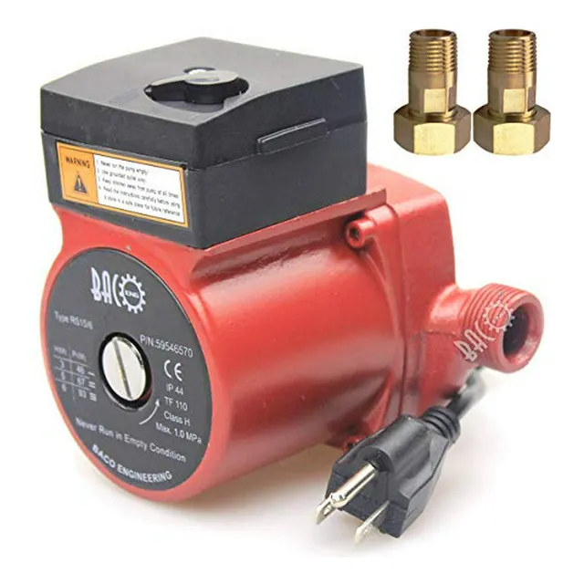 Bomba Circuladora De Agua Caliente Bacoeng Npt 3-4'', 110v-1