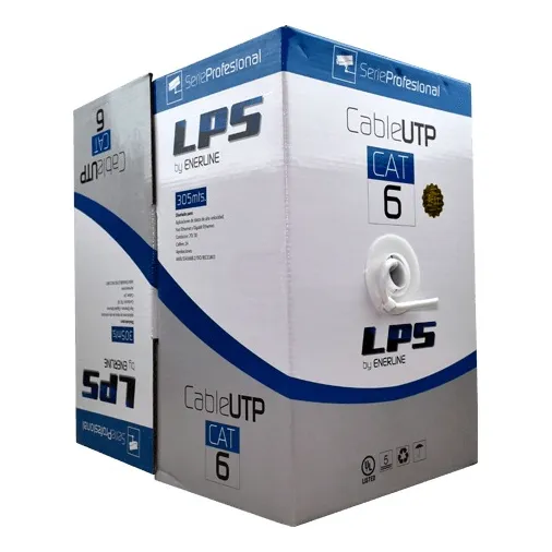 Cable de red par trenzado utp 24agwEnerline Cable Red Utp Ca