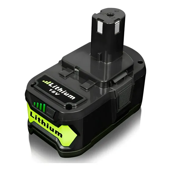 Bateria Ryobi One Reemplazo 4ah 18v, Con Indicador De Carga