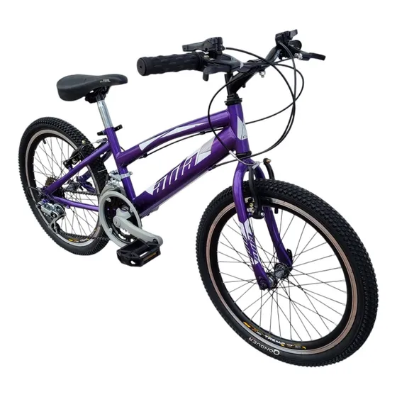 Bicicleta Todo Terreno Rin 20 En Acero 18 Velocidades, Aro A