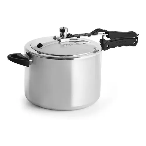 Olla A Presion Universal 10 Litros Tradicional Color Gris