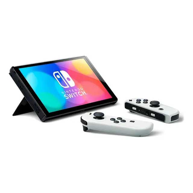 Consola Nintendo Switch Oled 64gb Color Blanco Y Negro