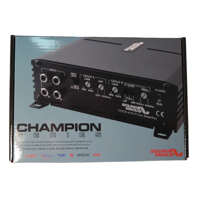 Amplificador Sound Magus Cs1200.1 Clase D Producto Original