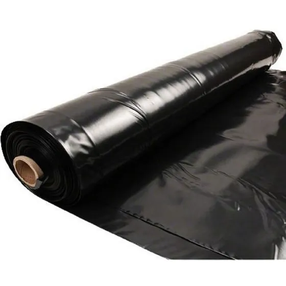 Plástico Negro 10 Mts Calibre 8 X 5 Mts Largo Estanques