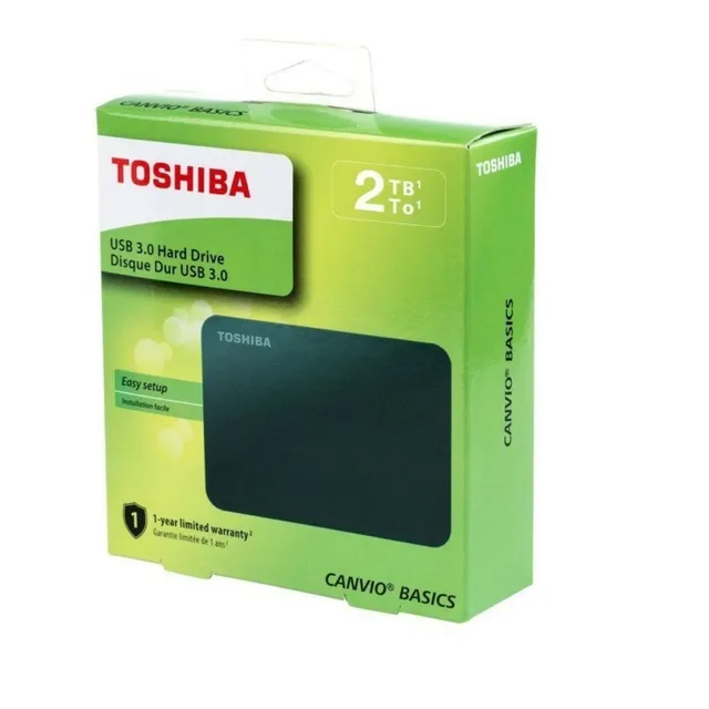 Disco Duro Externo 2 Teras Toshiba Usb 3.0 Con Garantia