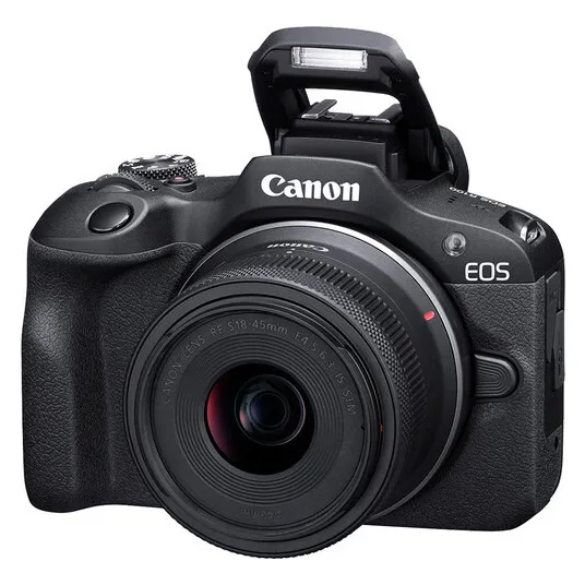 Canon Eos R100 Con Lente 18-45mm 4k Camara Sin Espejo 24mp C