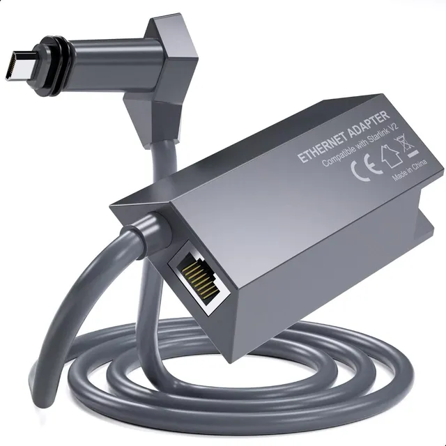 Adaptador Ethernet para la red satelital de Internet Starlin