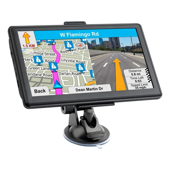 Navegador Gps Para Automóvil Con Actualización Gratuita D.