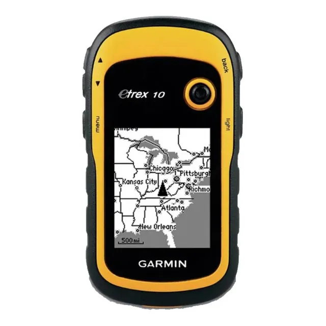 Vehicle_gps Portátil Garmin Etrex 10 Negro/amarillo Mundial