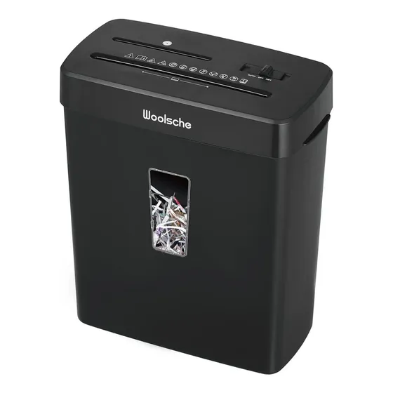 Destructora Picadora Trituradora De Papel Cd Tarjeta 8 Hojas