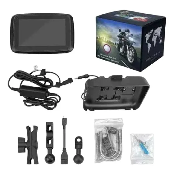 Navegador Carplay Moto Pantalla Táctil Android Apple Gps