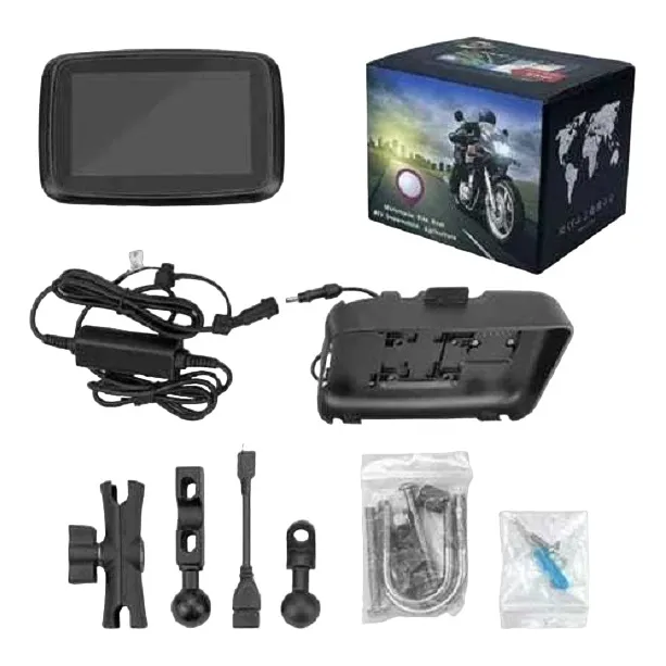 Navegador Carplay Moto Pantalla Táctil Android Apple Gps