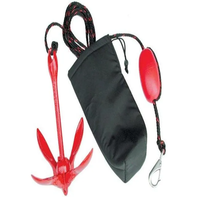 Sistema Completo De Anclaje De Garfio, Negro, 3.5 Lbs, ...