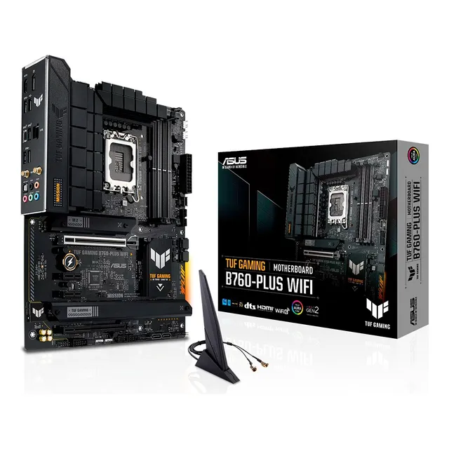 Tarjeta Madre Asus Tuf B760-plus Wifi Socket 1700 Atx Ddr5 C