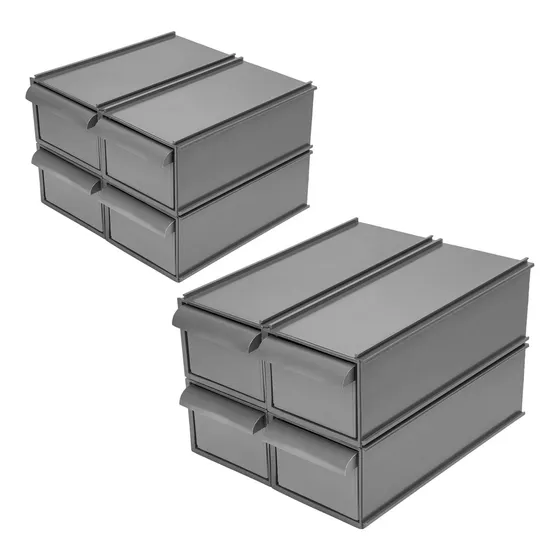 8 Cajones Organizador Herramienta Apilables Y Modulares 10kg