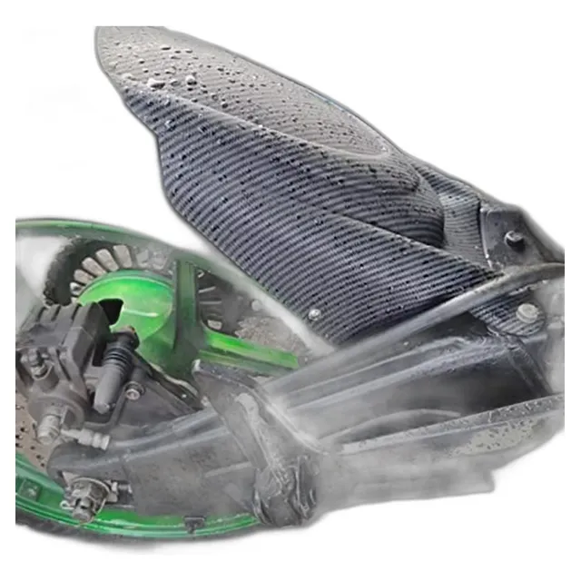 Guardabarros Trasero Para Versys 650 Kle650 - Fibra De Carbo