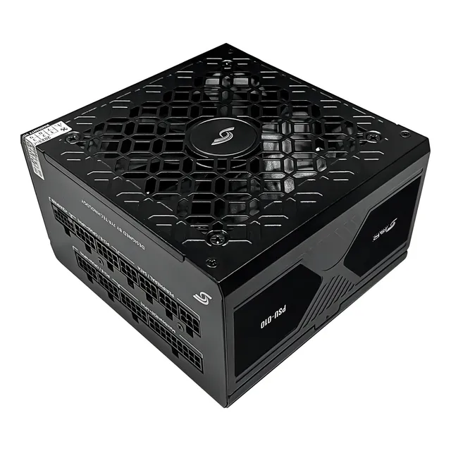 Fuente De Poder 1000w 80 Gold Plus Jyr Psu-010 Certi | Negro