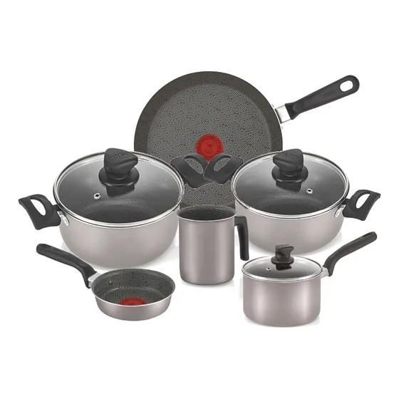 Bateria De Cocina Imusa Antiadherente Talent 9 Pz