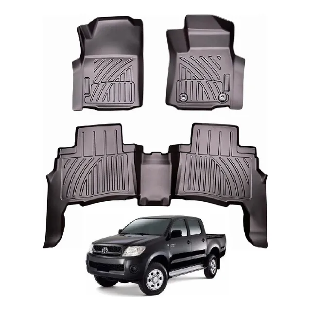 Tapetes Termoformados Para Toyota Hillux Vigo 2005-2015