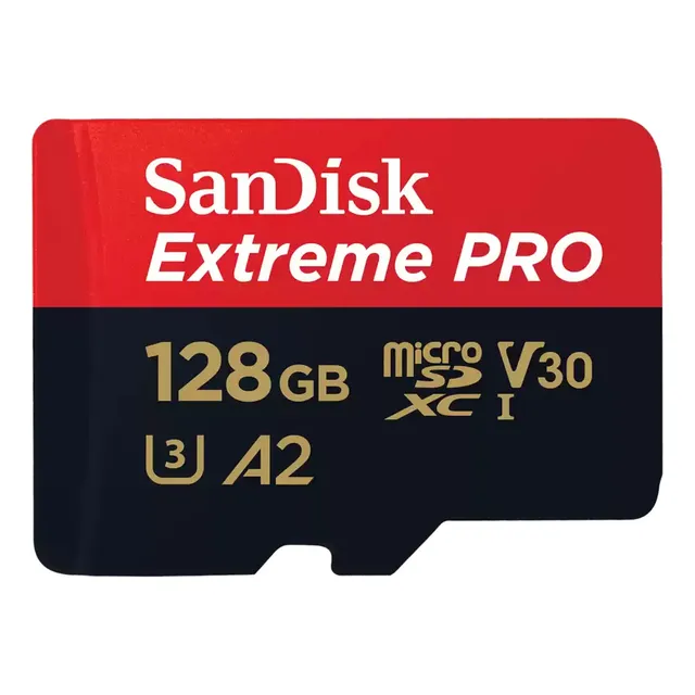 Sandisk Extreme Pro SDSDQXCD-128G con adaptador microSDXC 20