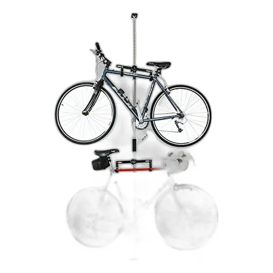 Soporte Para Bicicleta De Piso A Techo Stoneman Sports Q-rak