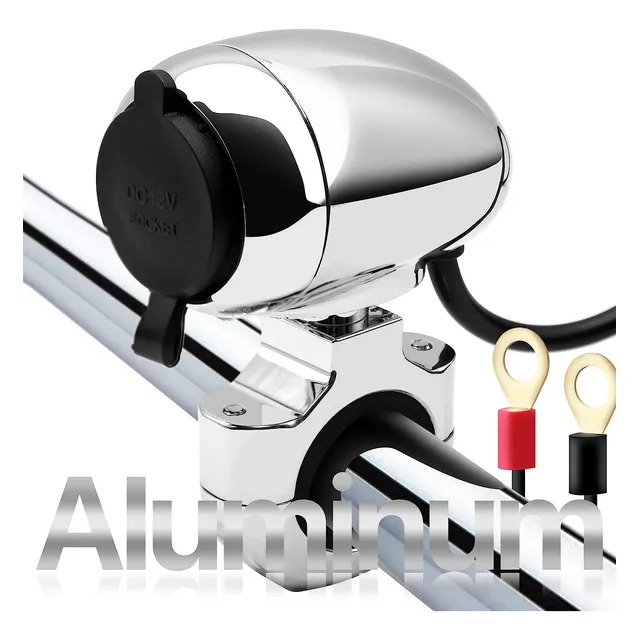 Ca-1 Heavy Duty Chrome Aluminum Waterproof Motorcycle C...