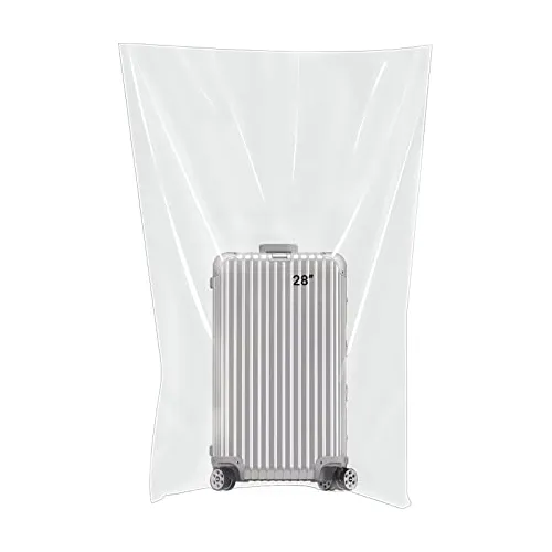 10 Bolsas De Plástico Transparente Grandes De 40 X 60 ...